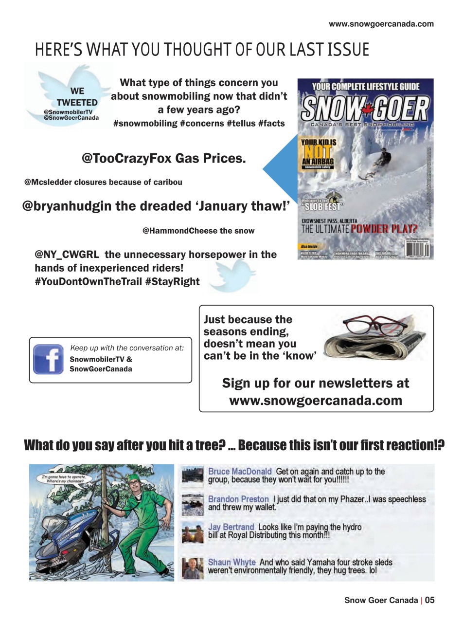 Snow Goer Canada Preview Pages