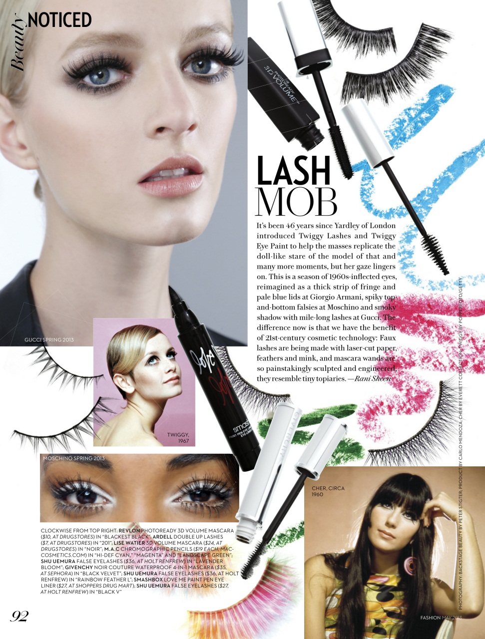 Fashion Magazine Preview Pages