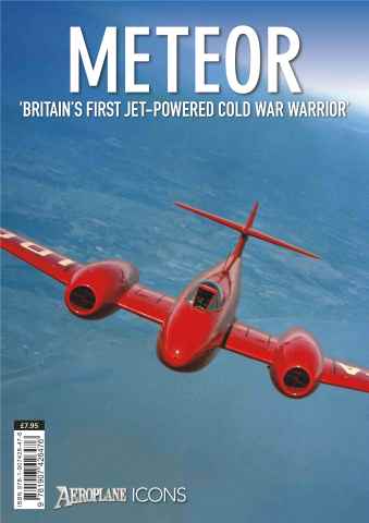 Aeroplane Icons issue Gloster Meteor