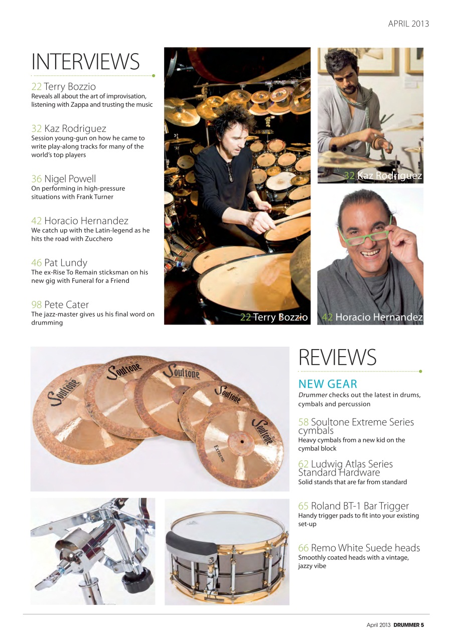 iDrum magazine: Never miss a beat Preview Pages