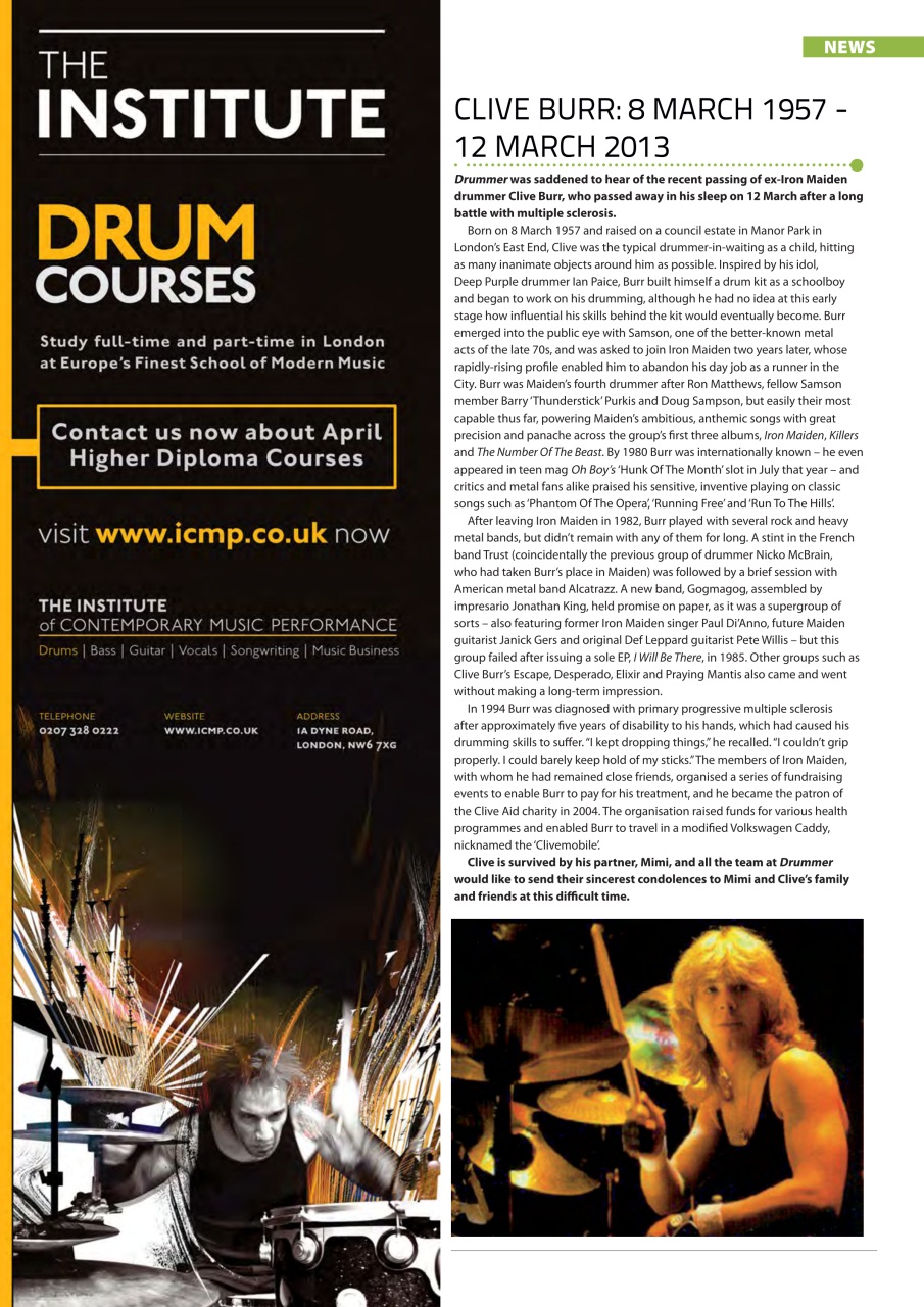 iDrum magazine: Never miss a beat Preview Pages