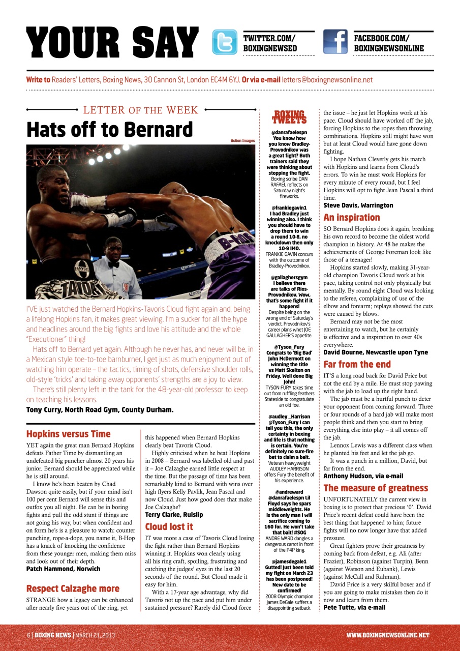 Boxing News Preview Pages