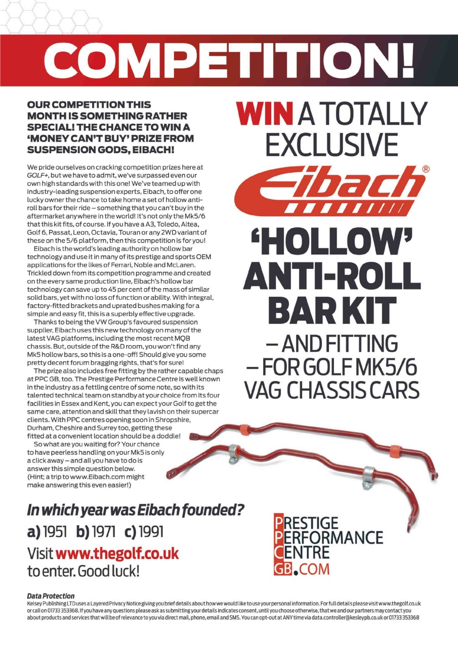 Volkswagen Golf + Preview Pages