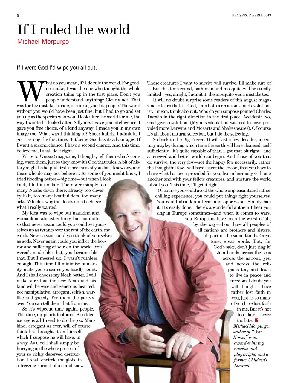 Prospect Magazine Preview Pages