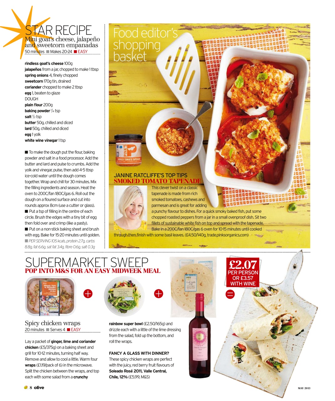 Olive Magazine Preview Pages