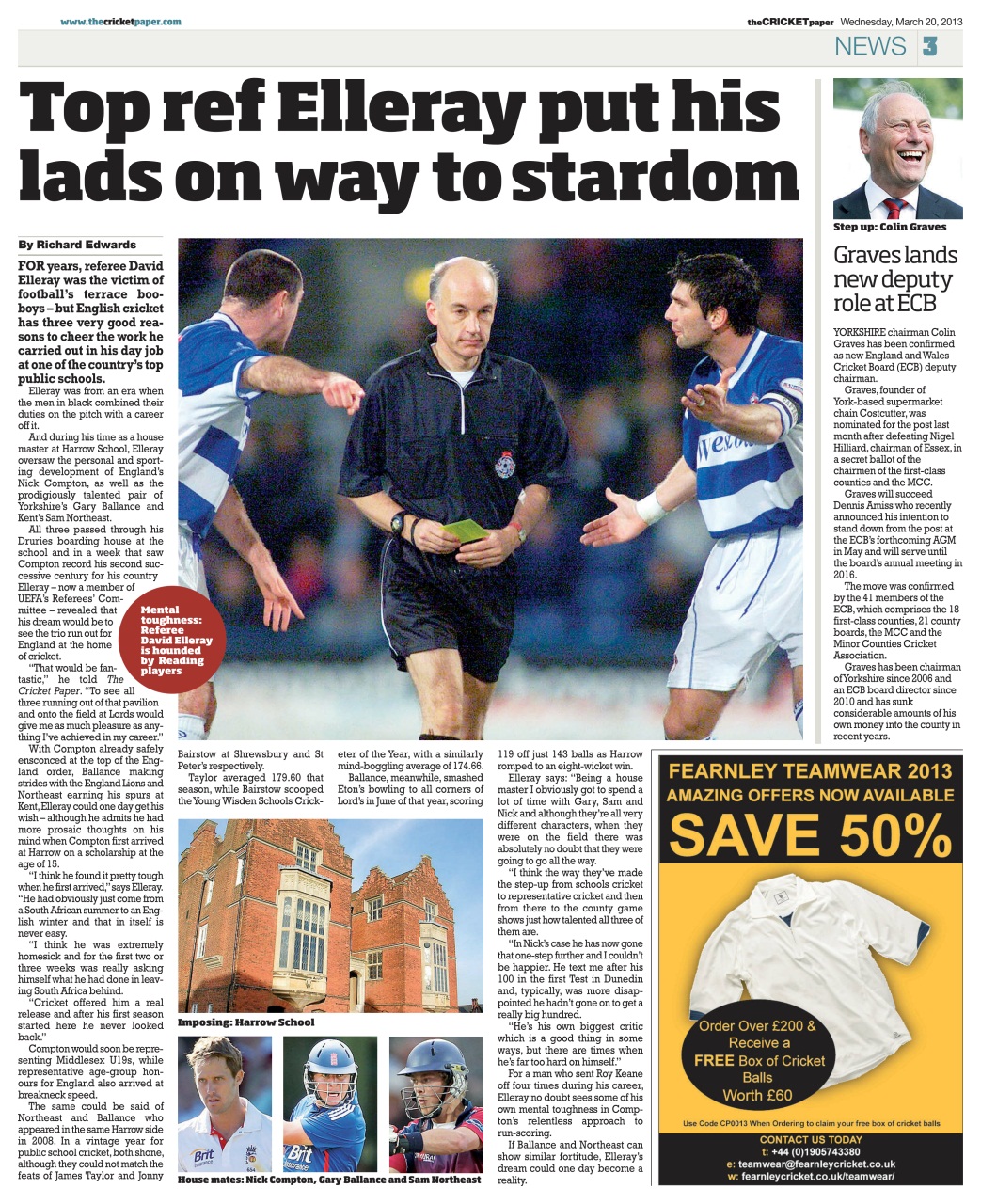 The Cricket Paper Preview Pages