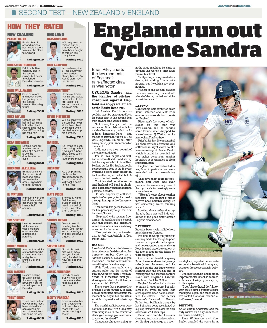 The Cricket Paper Preview Pages
