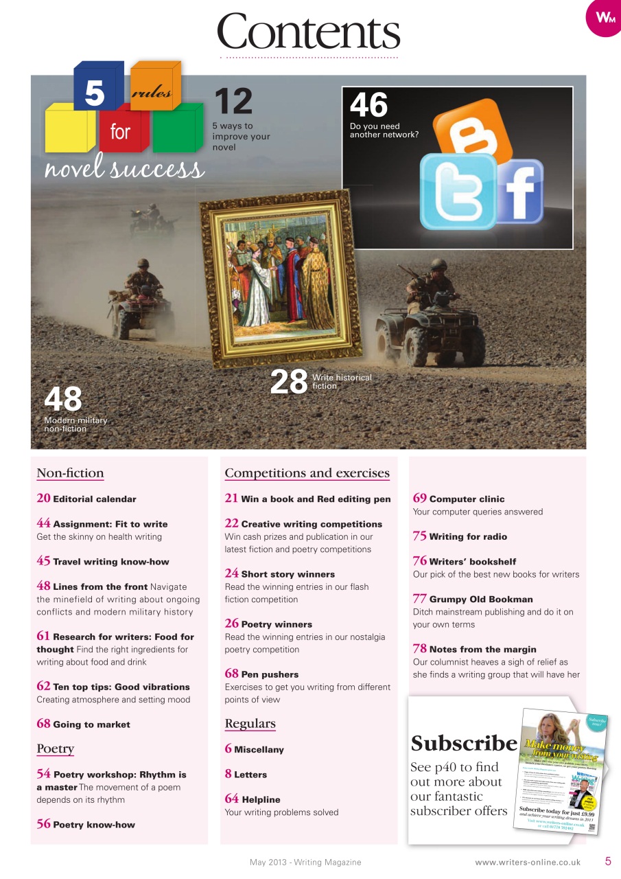 Writing Magazine Preview Pages