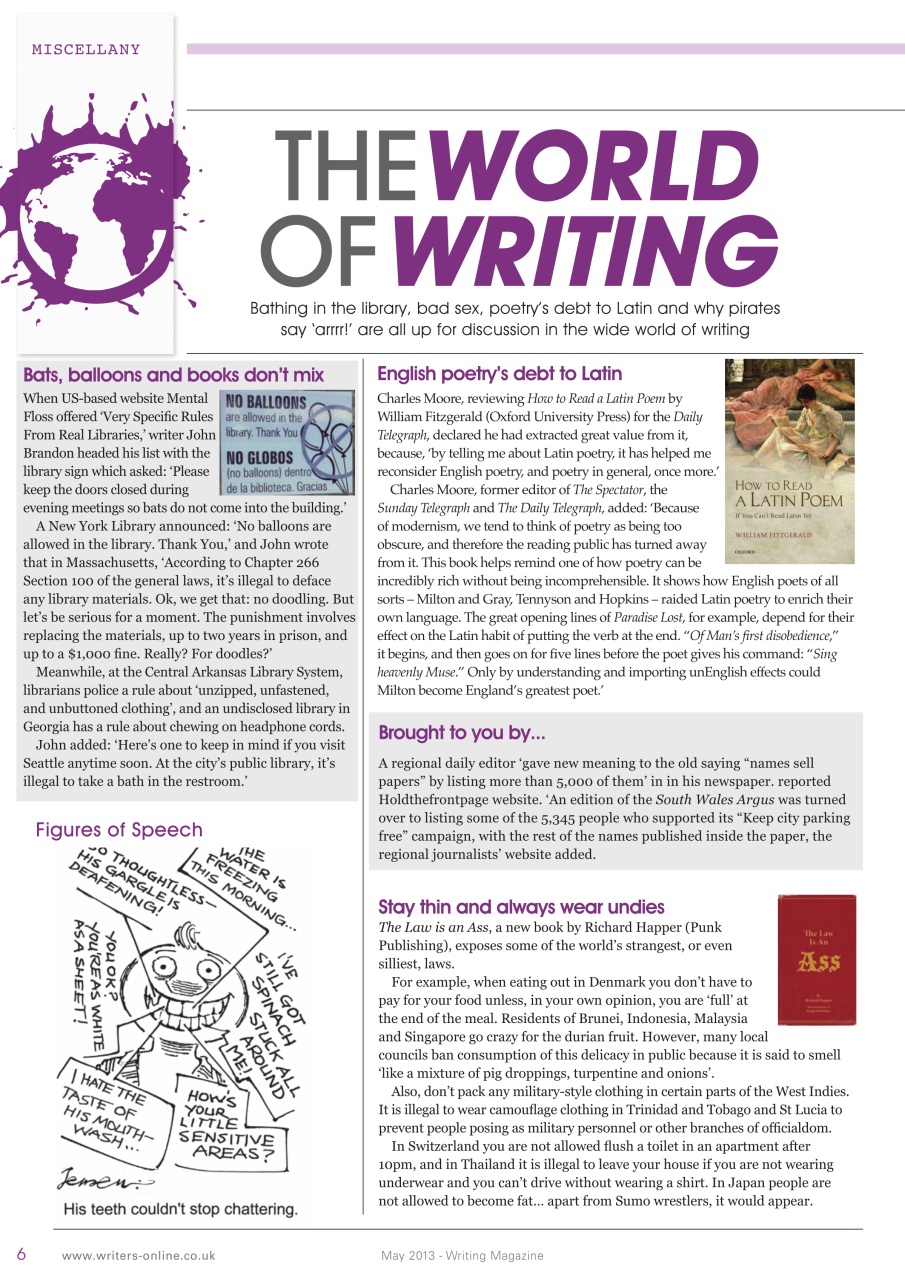 Writing Magazine Preview Pages