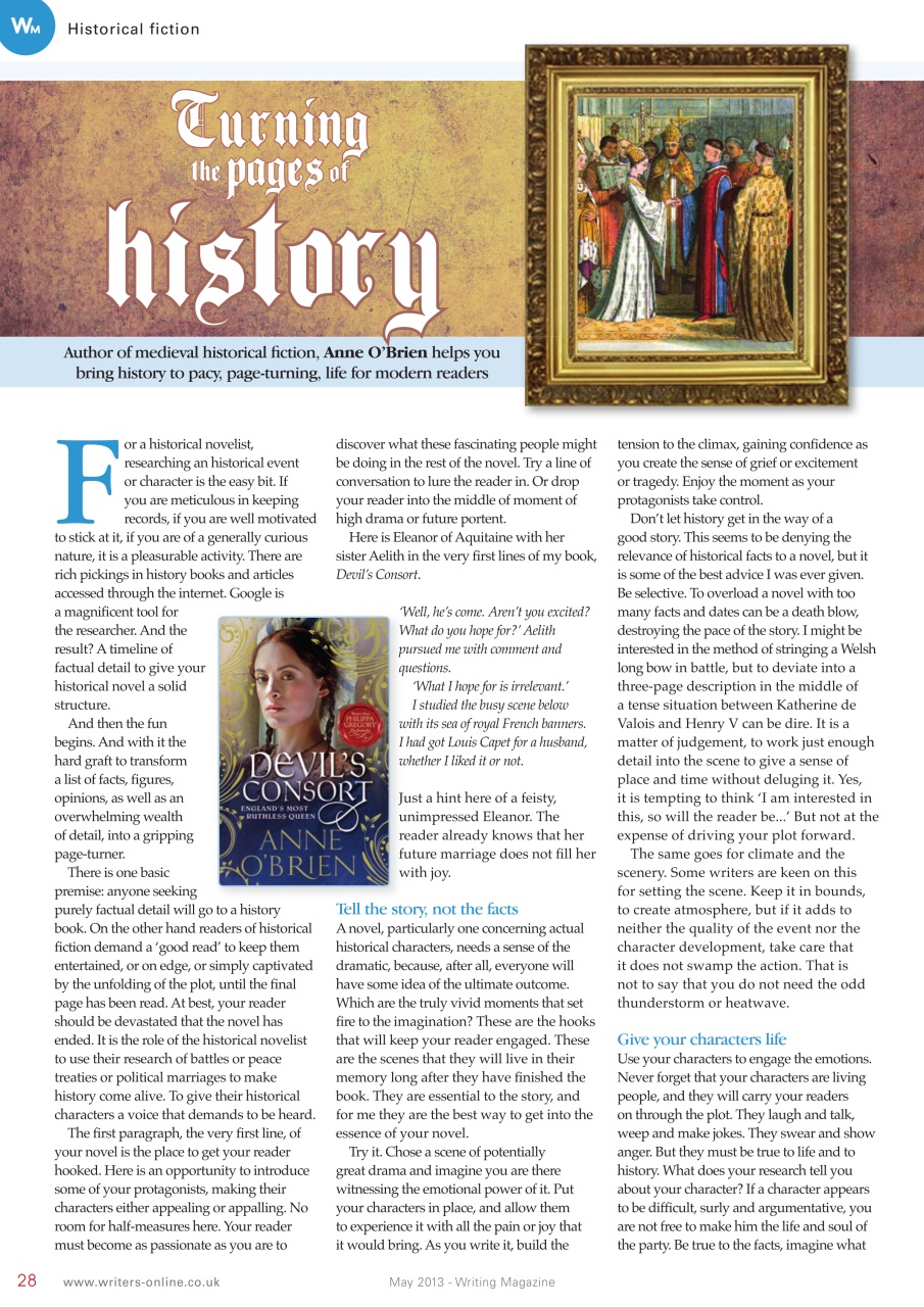 Writing Magazine Preview Pages