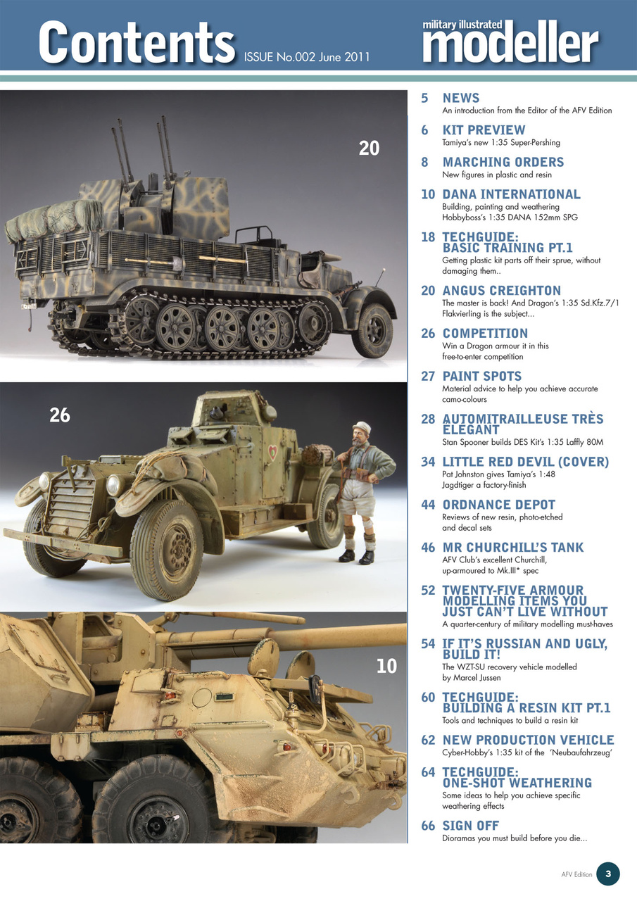 MIM: AFV Edition Preview Pages