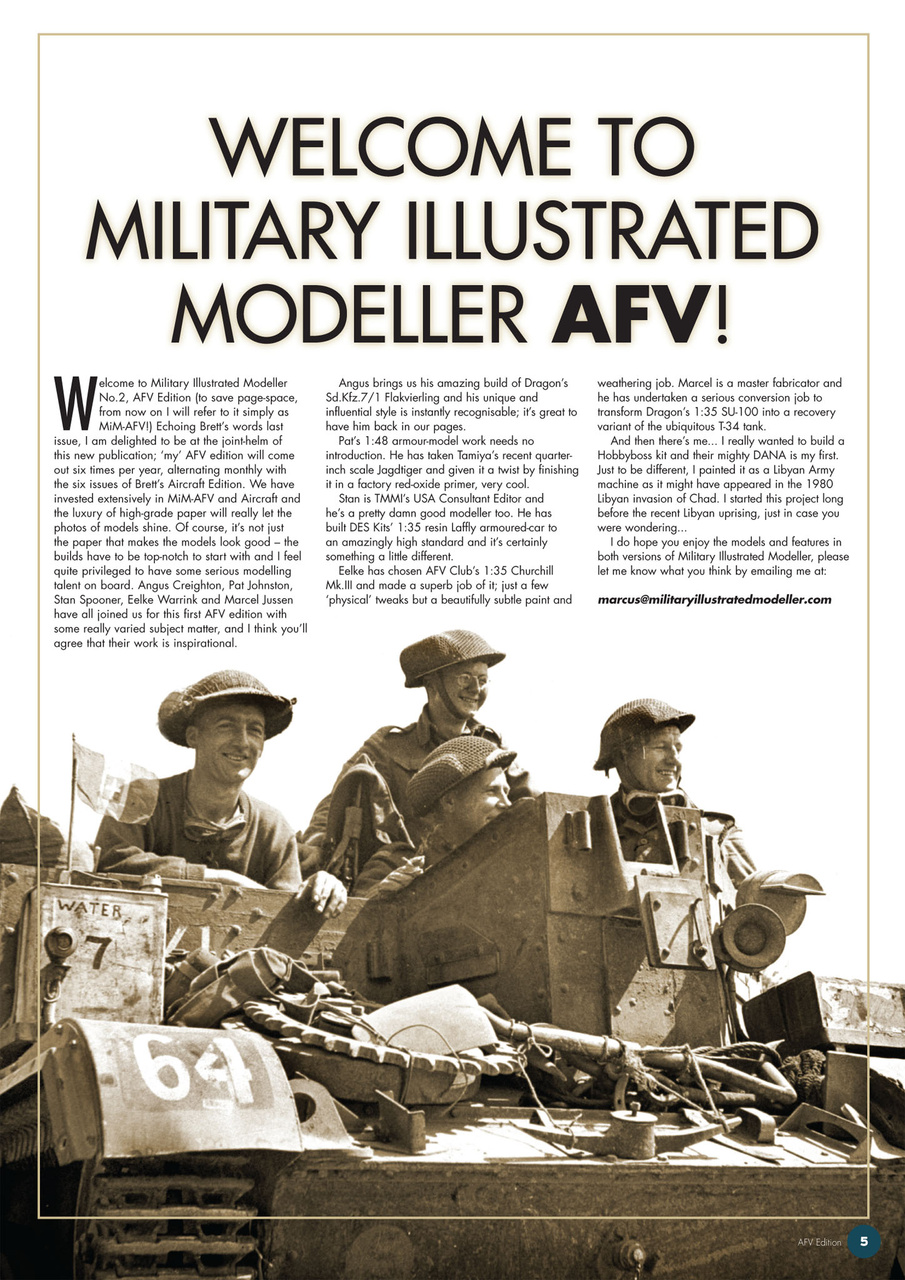 MIM: AFV Edition Preview Pages
