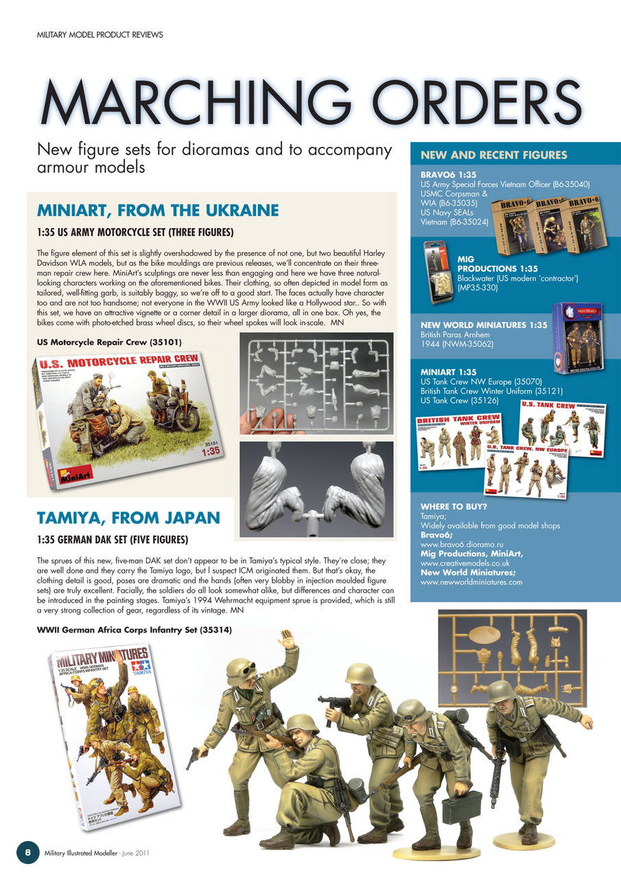 MIM: AFV Edition Preview Pages