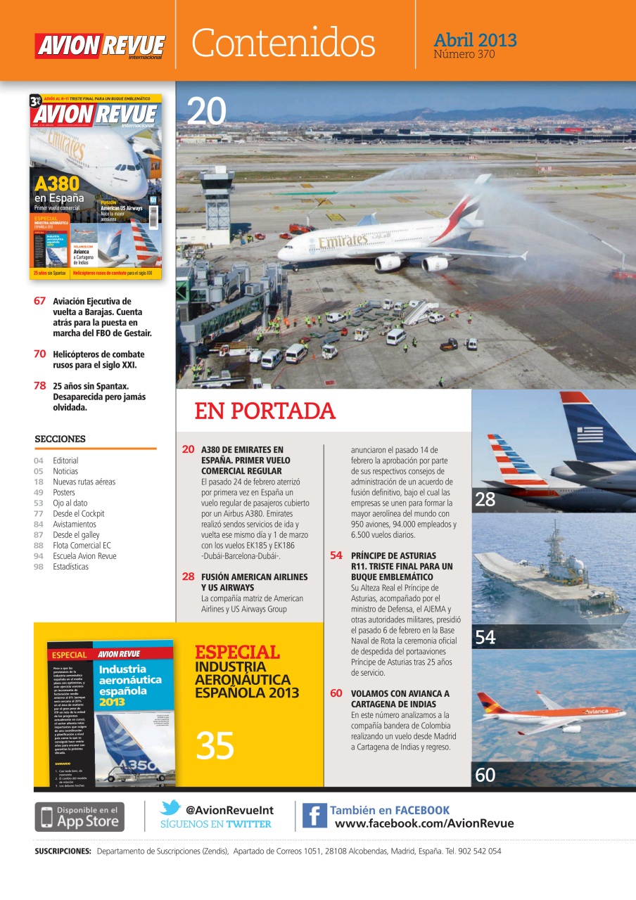 Avion Revue Internacional Preview Pages