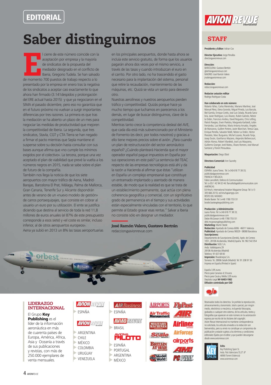 Avion Revue Internacional Preview Pages