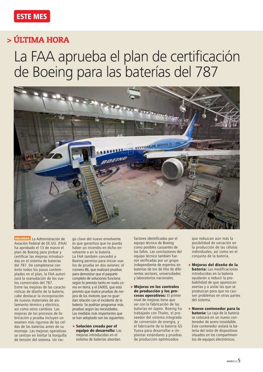 Avion Revue Internacional Preview Pages