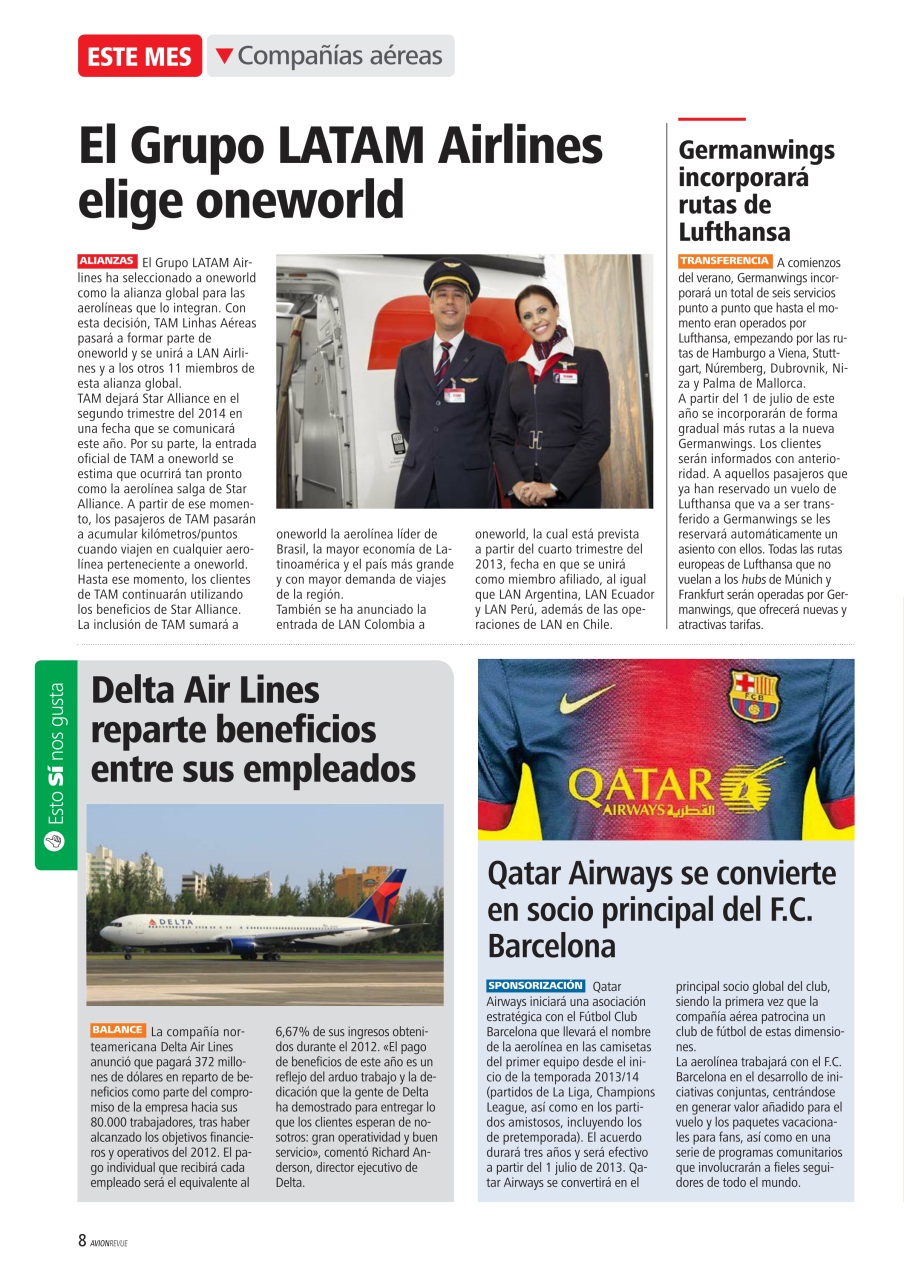 Avion Revue Internacional Preview Pages