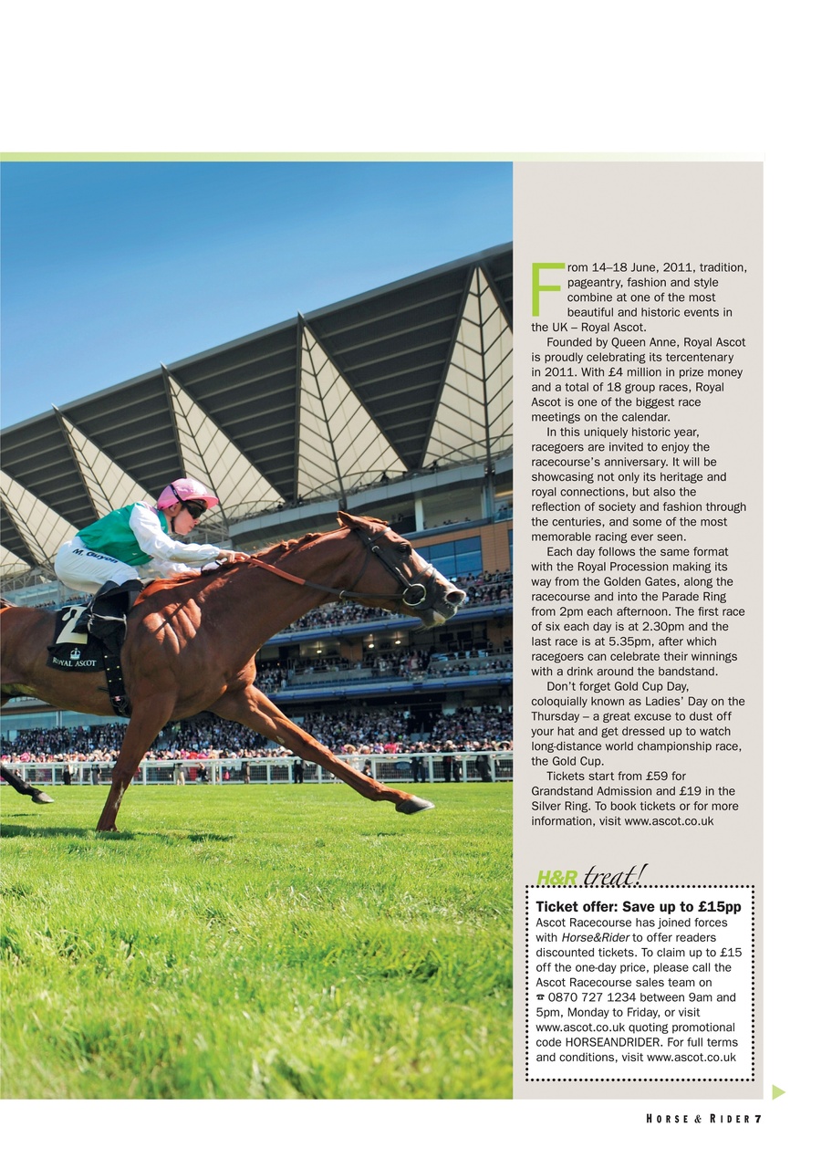 Horse&Rider Magazine - UK equestrian magazine for Horse and Rider Preview Pages