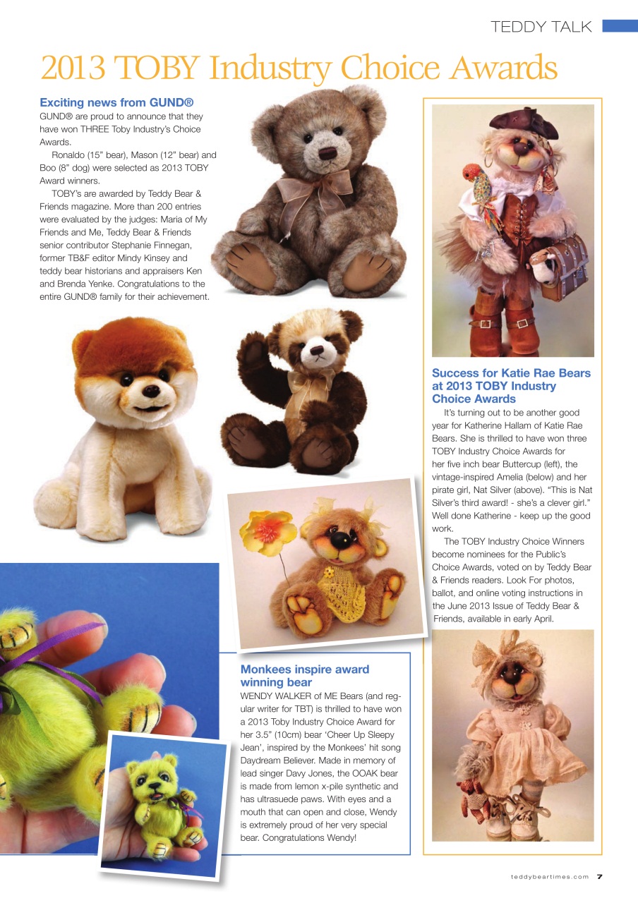 Teddy Bear Times Preview Pages