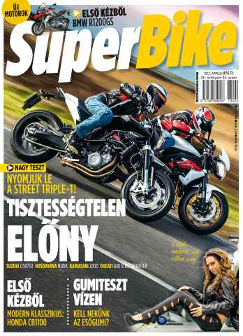 SuperBike Hungary issue April 2013