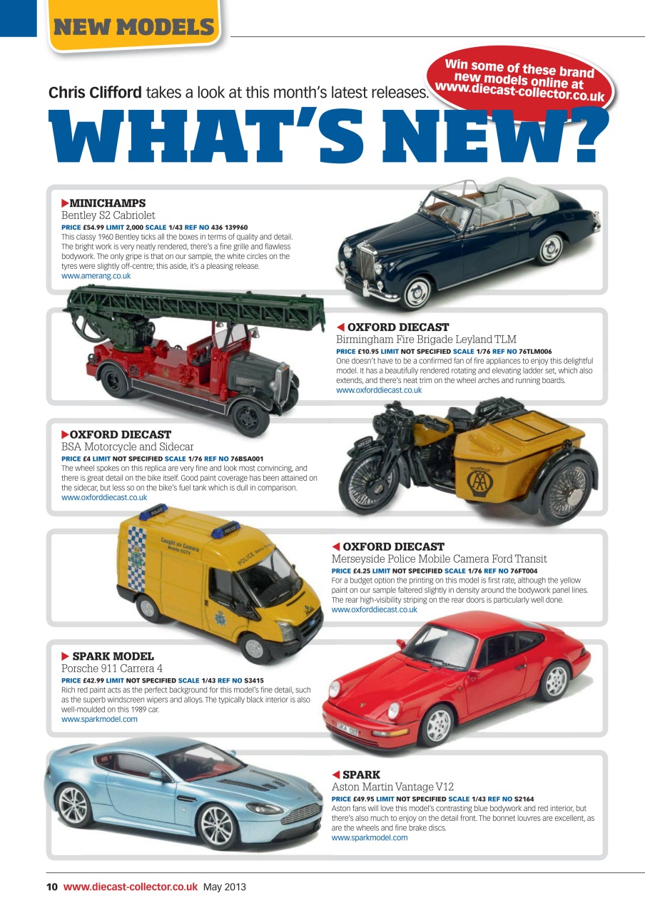 Diecast Collector Preview Pages