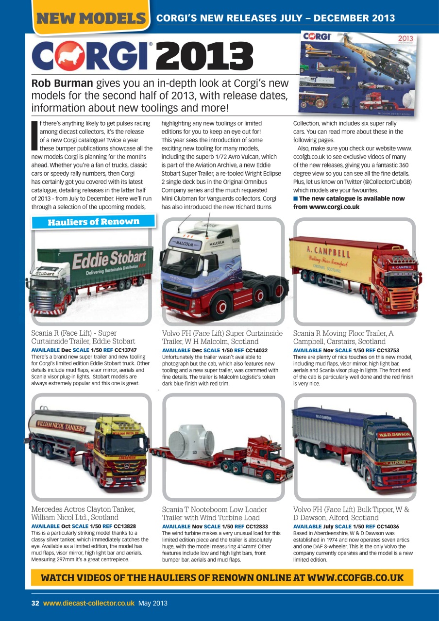 Diecast Collector Preview Pages