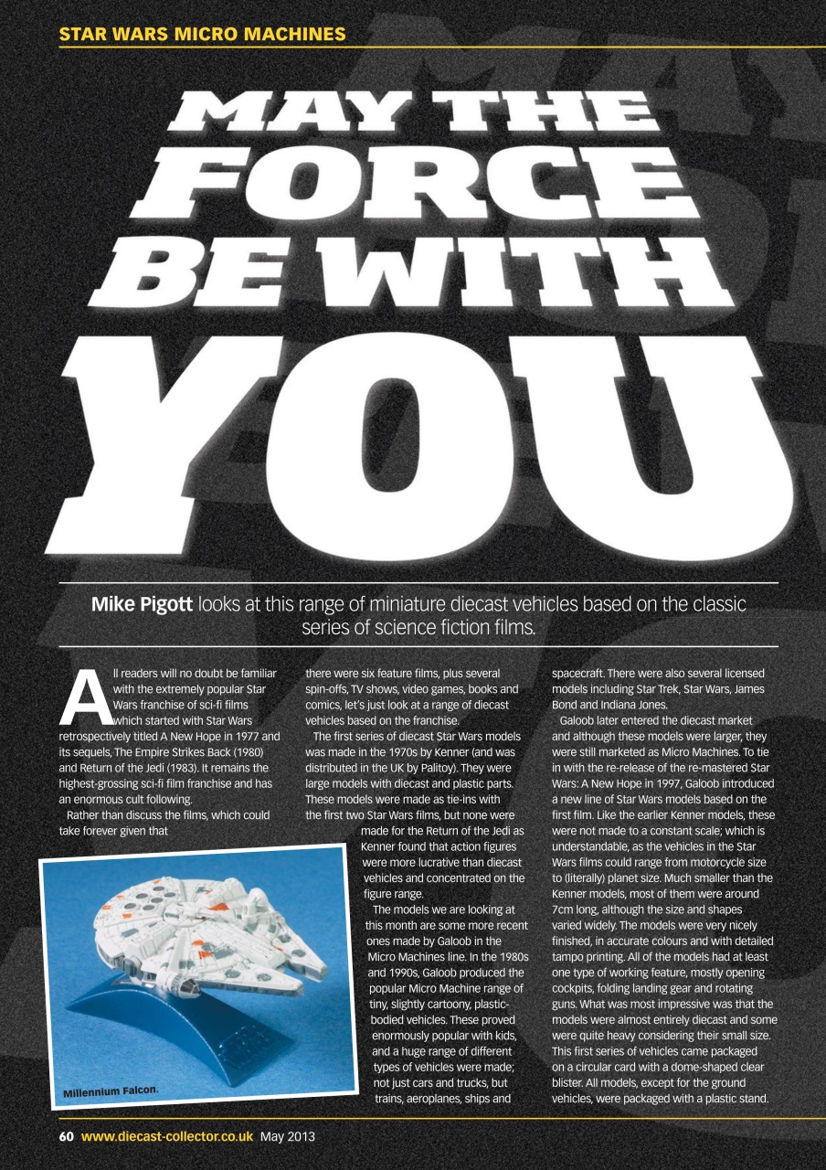 Diecast Collector Preview Pages