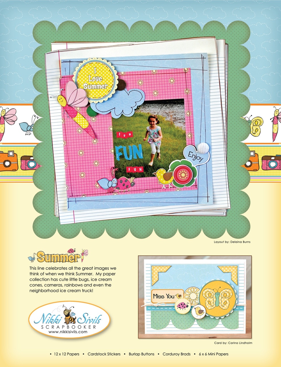 Creative Scrapbooker Preview Pages