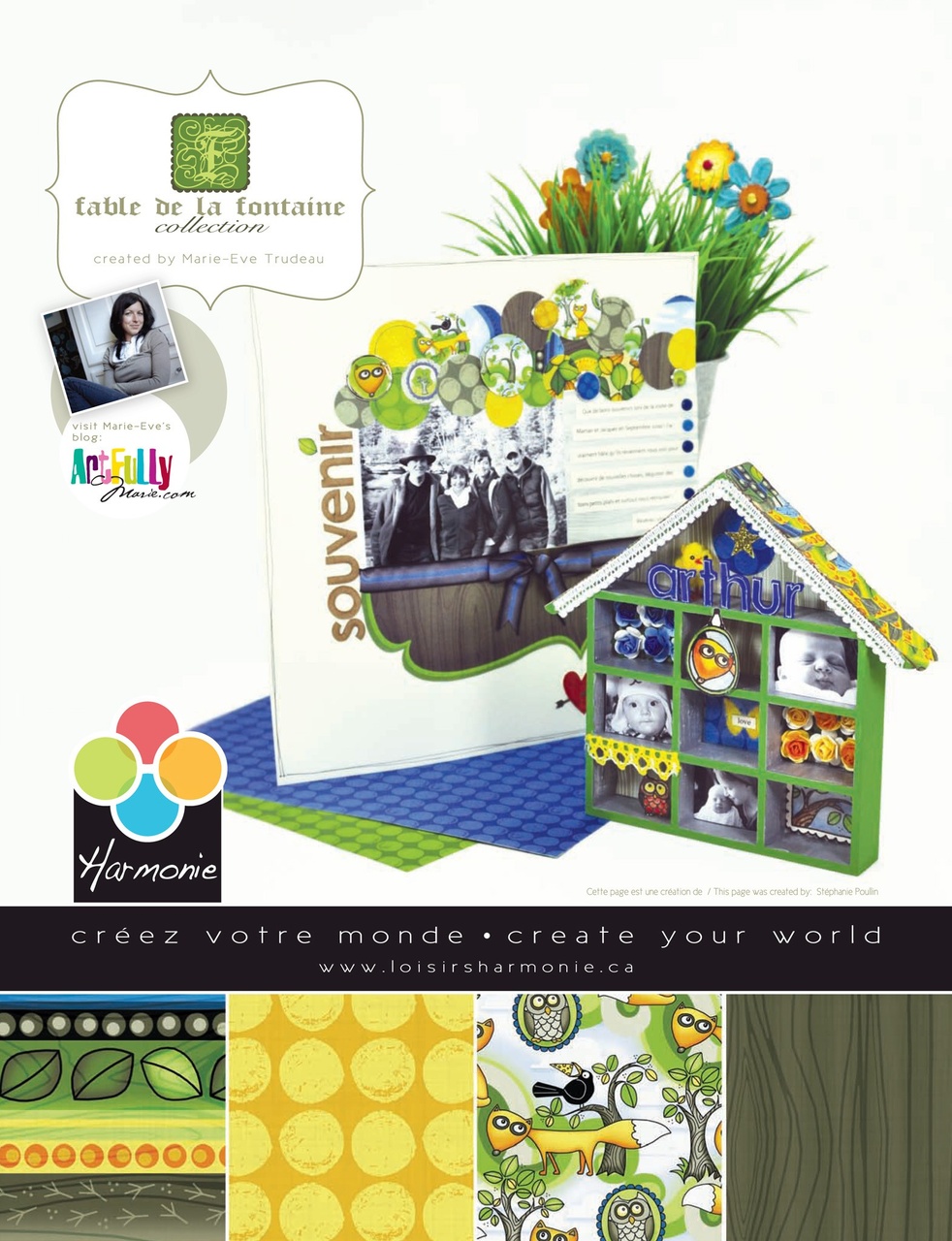 Creative Scrapbooker Preview Pages