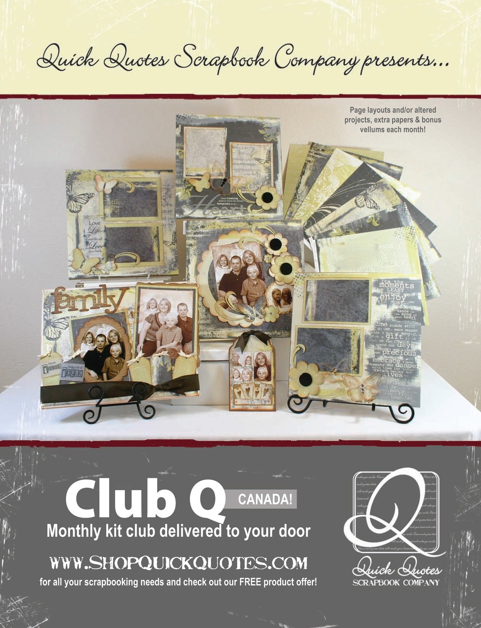 Creative Scrapbooker Preview Pages