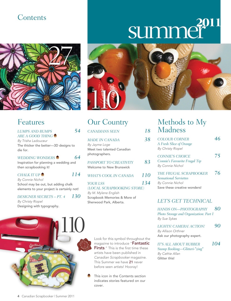 Creative Scrapbooker Preview Pages