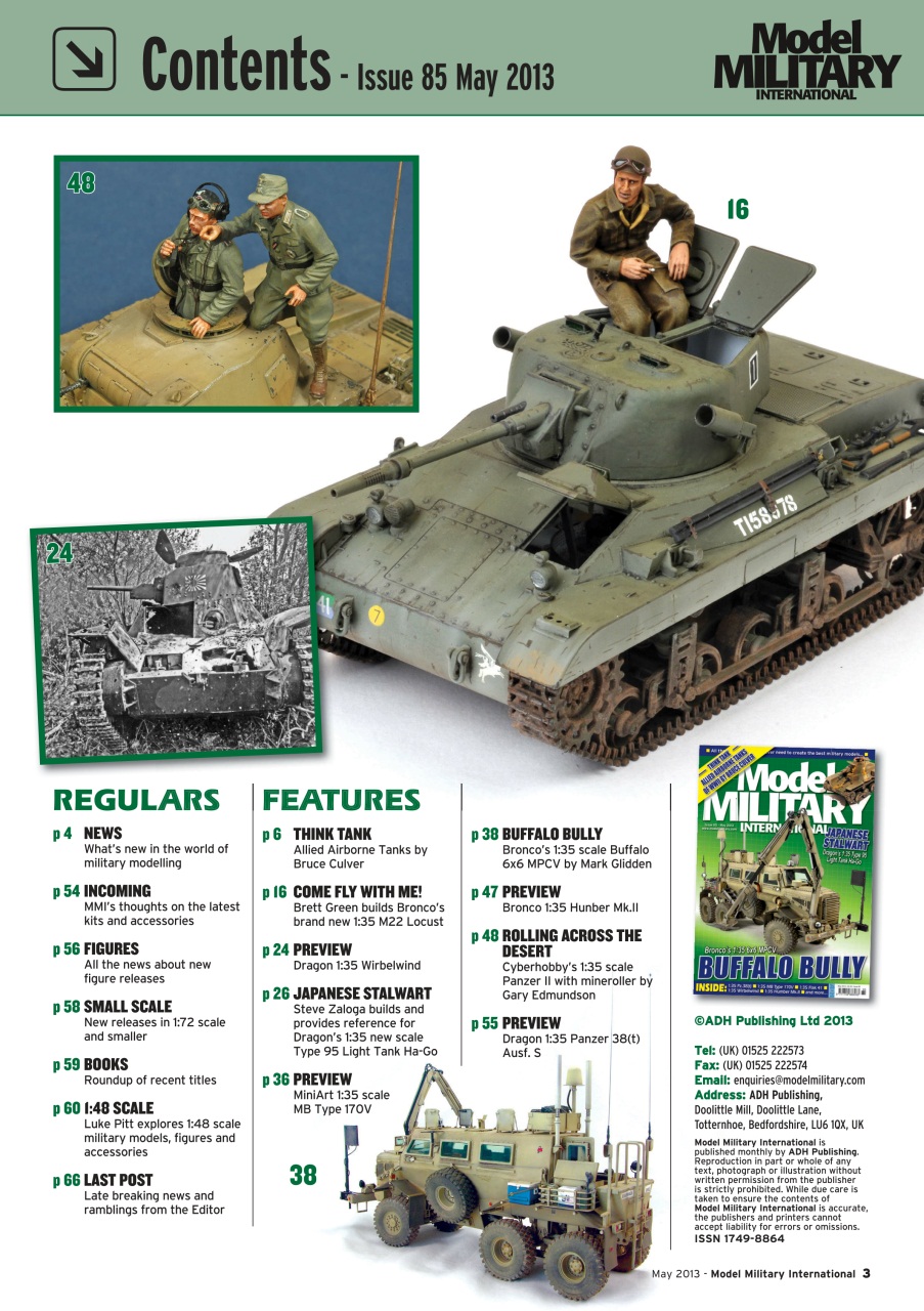 Model Military International Preview Pages