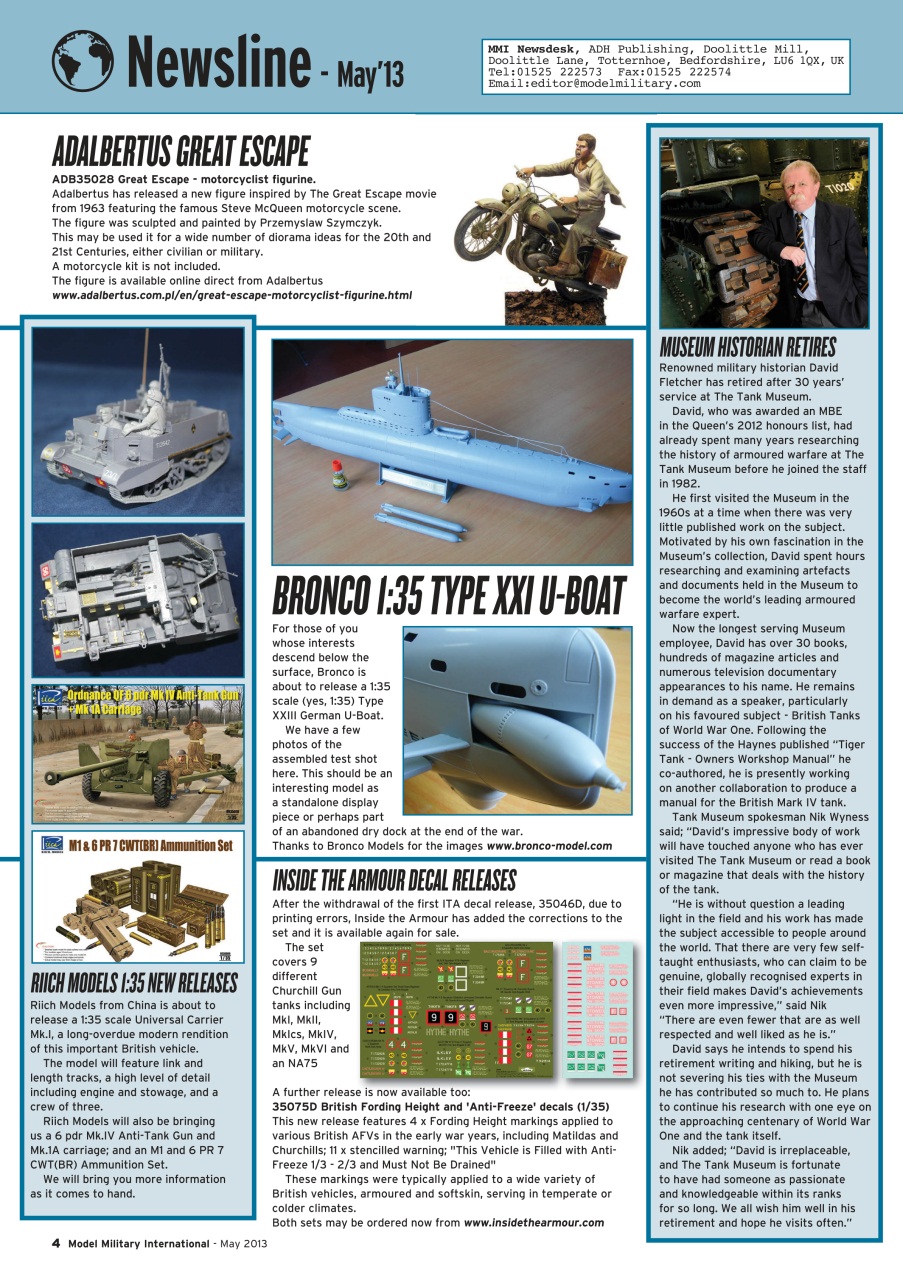Model Military International Preview Pages