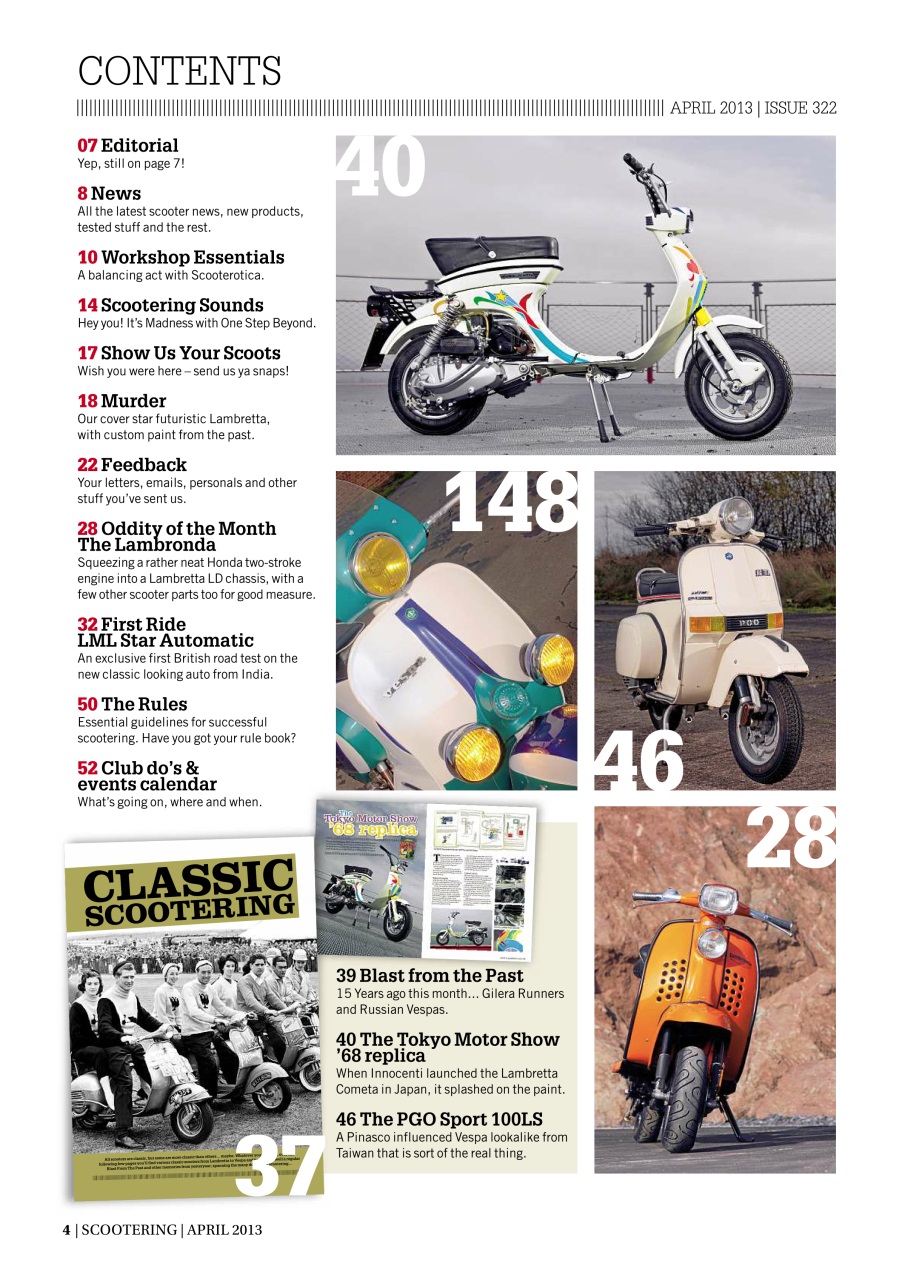 Scootering Preview Pages