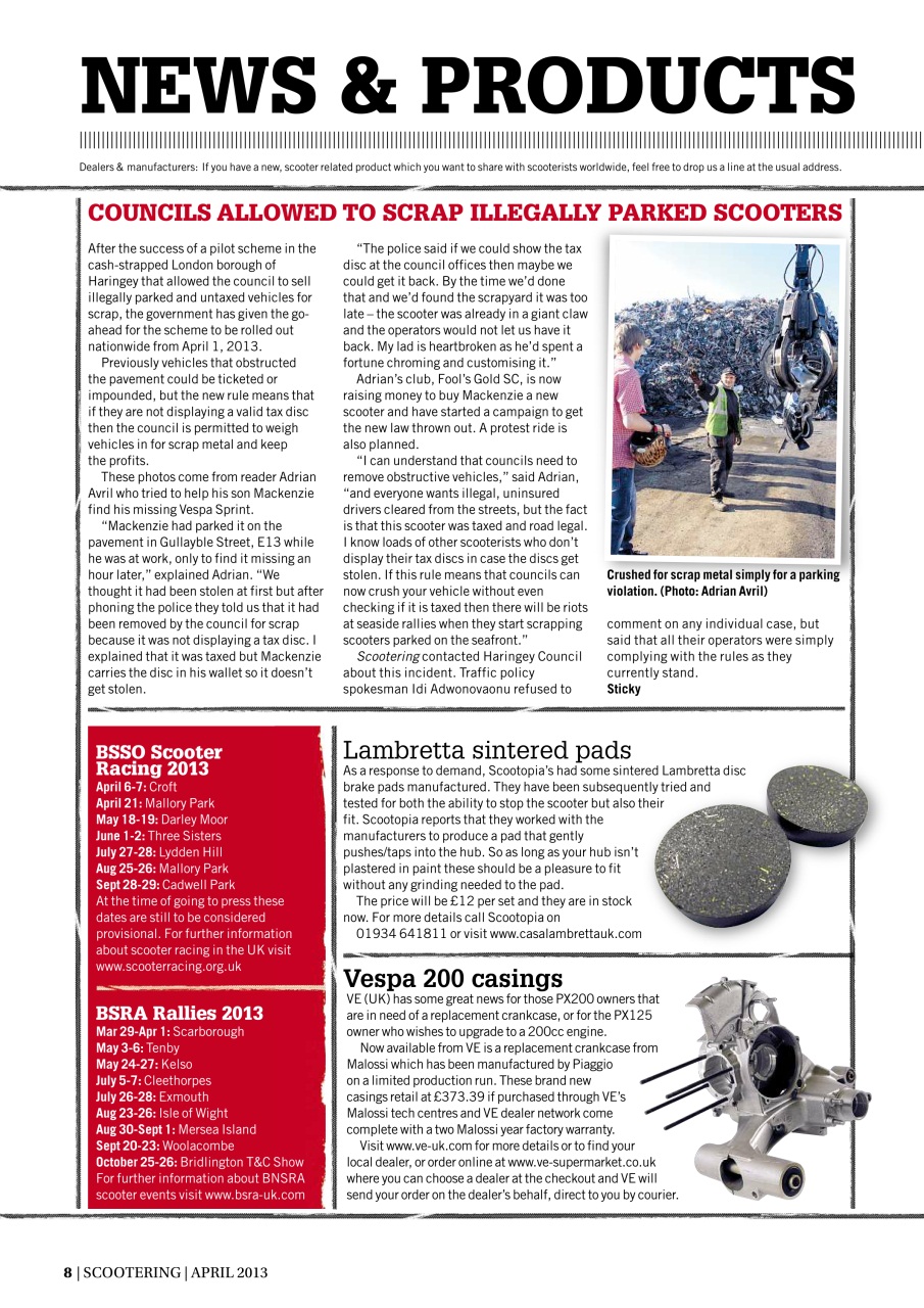 Scootering Preview Pages