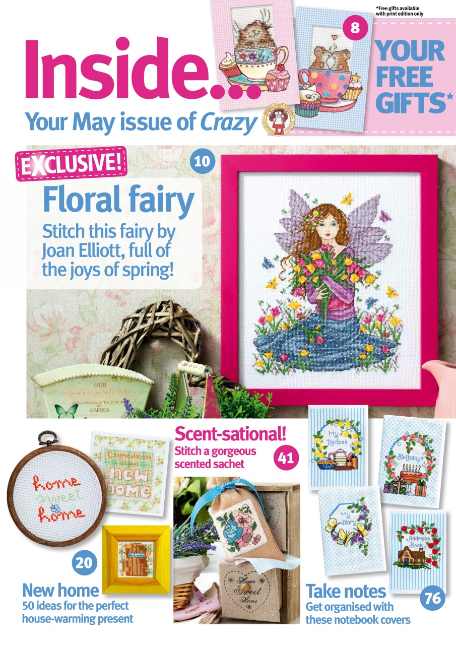 Cross Stitch Crazy Preview Pages