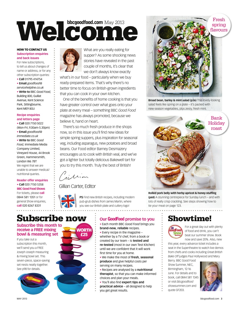 Good Food Magazine Preview Pages