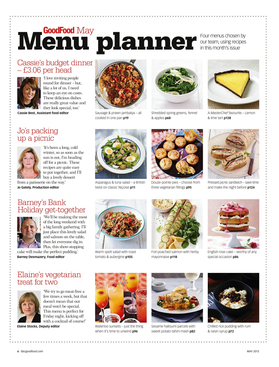Good Food Magazine Preview Pages