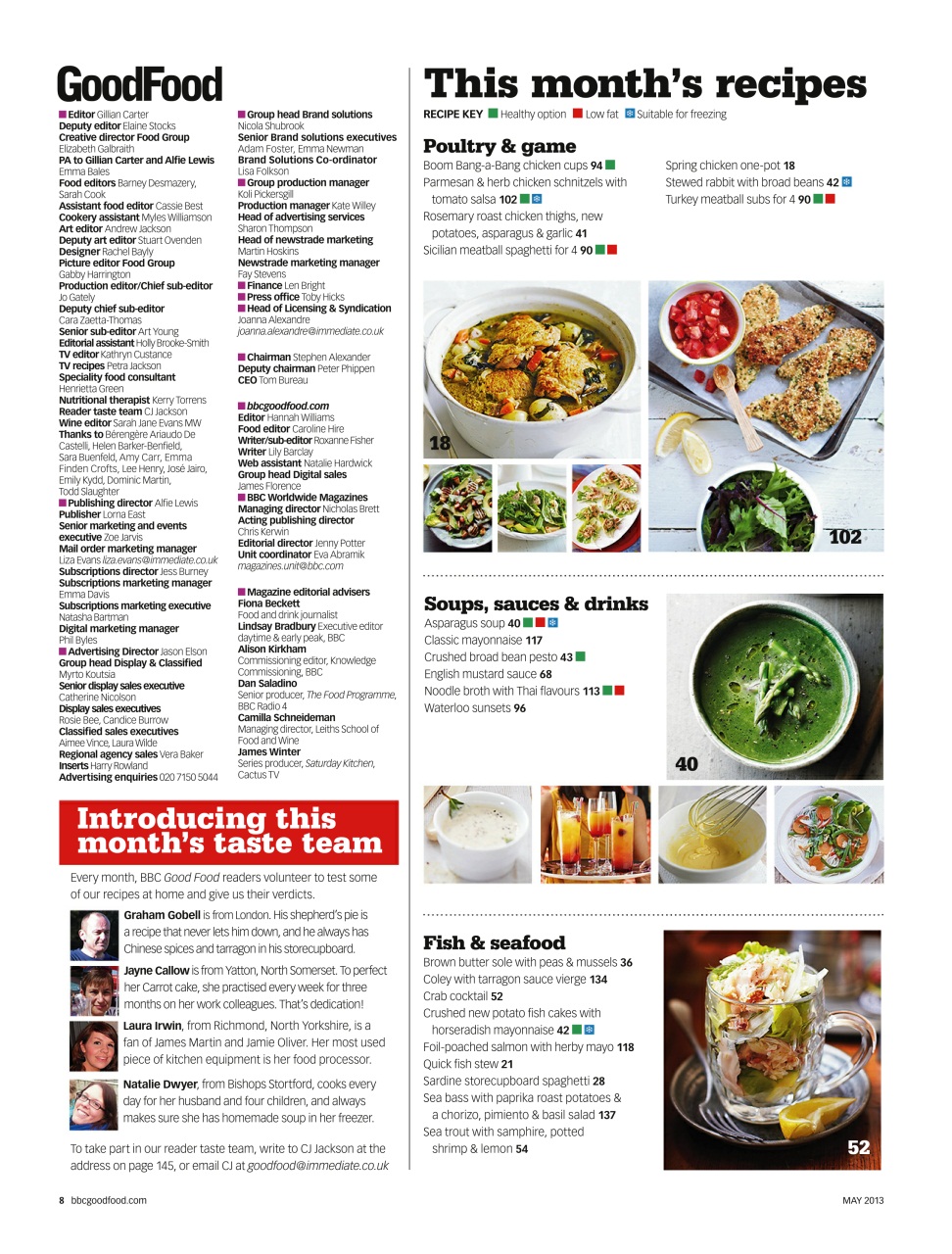 Good Food Magazine Preview Pages