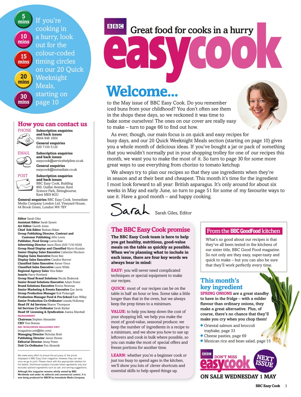 Easy Cook Magazine Preview Pages