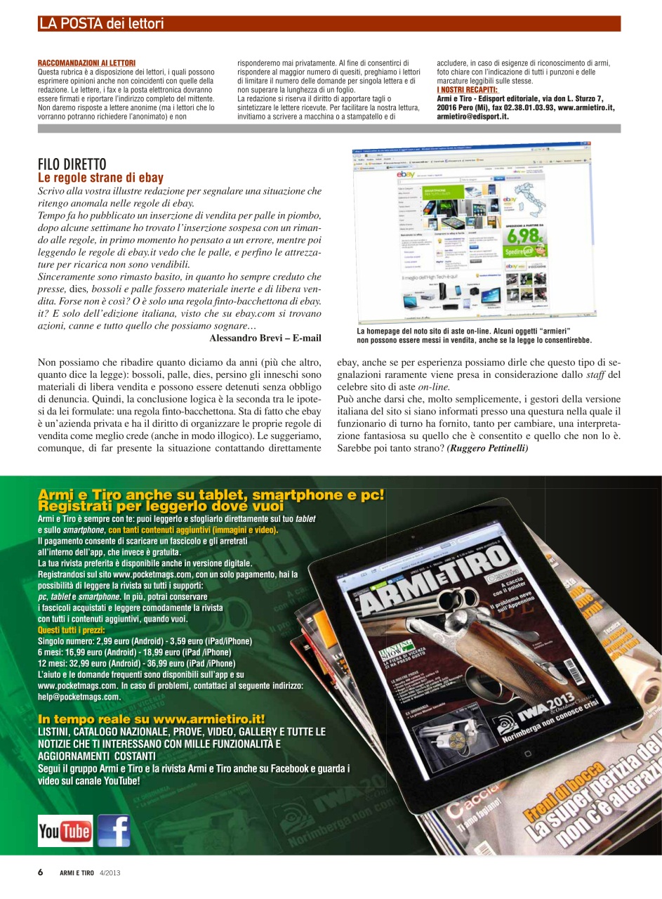 Armi E Tiro Preview Pages