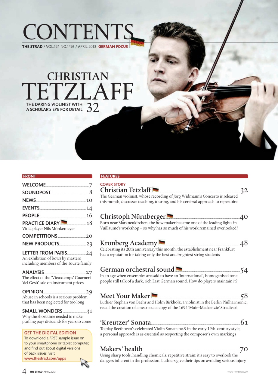 The Strad Preview Pages