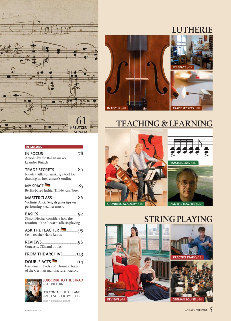The Strad Preview Pages