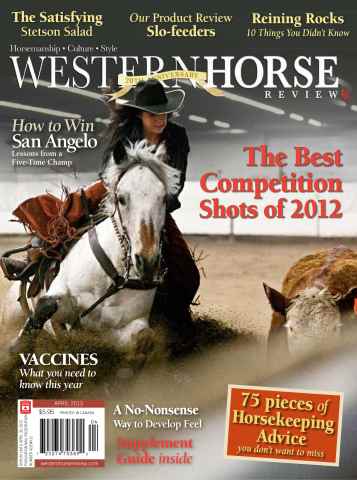 Western Horse Review issue April 2013