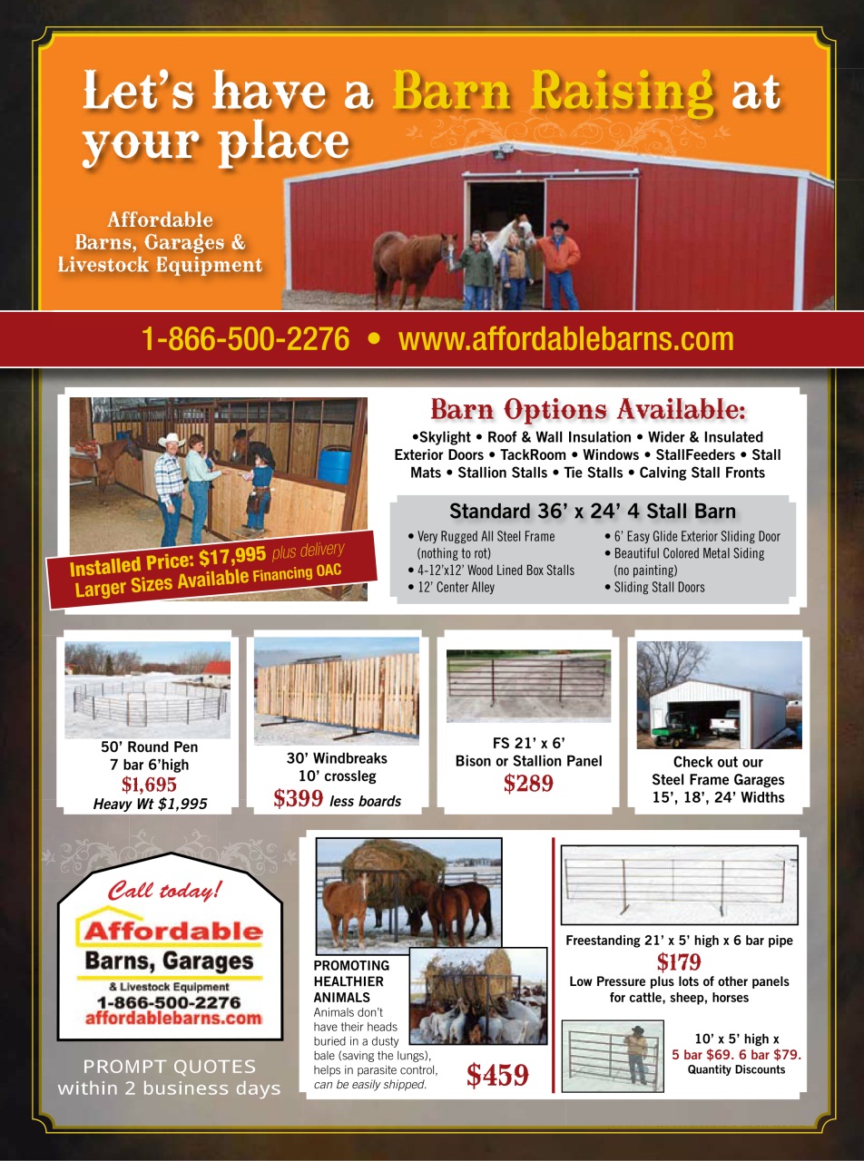 Western Horse Review Preview Pages