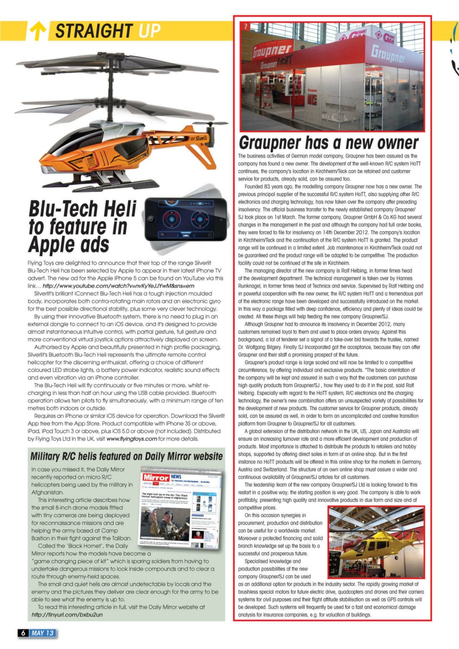 Radio Control Rotor World Preview Pages