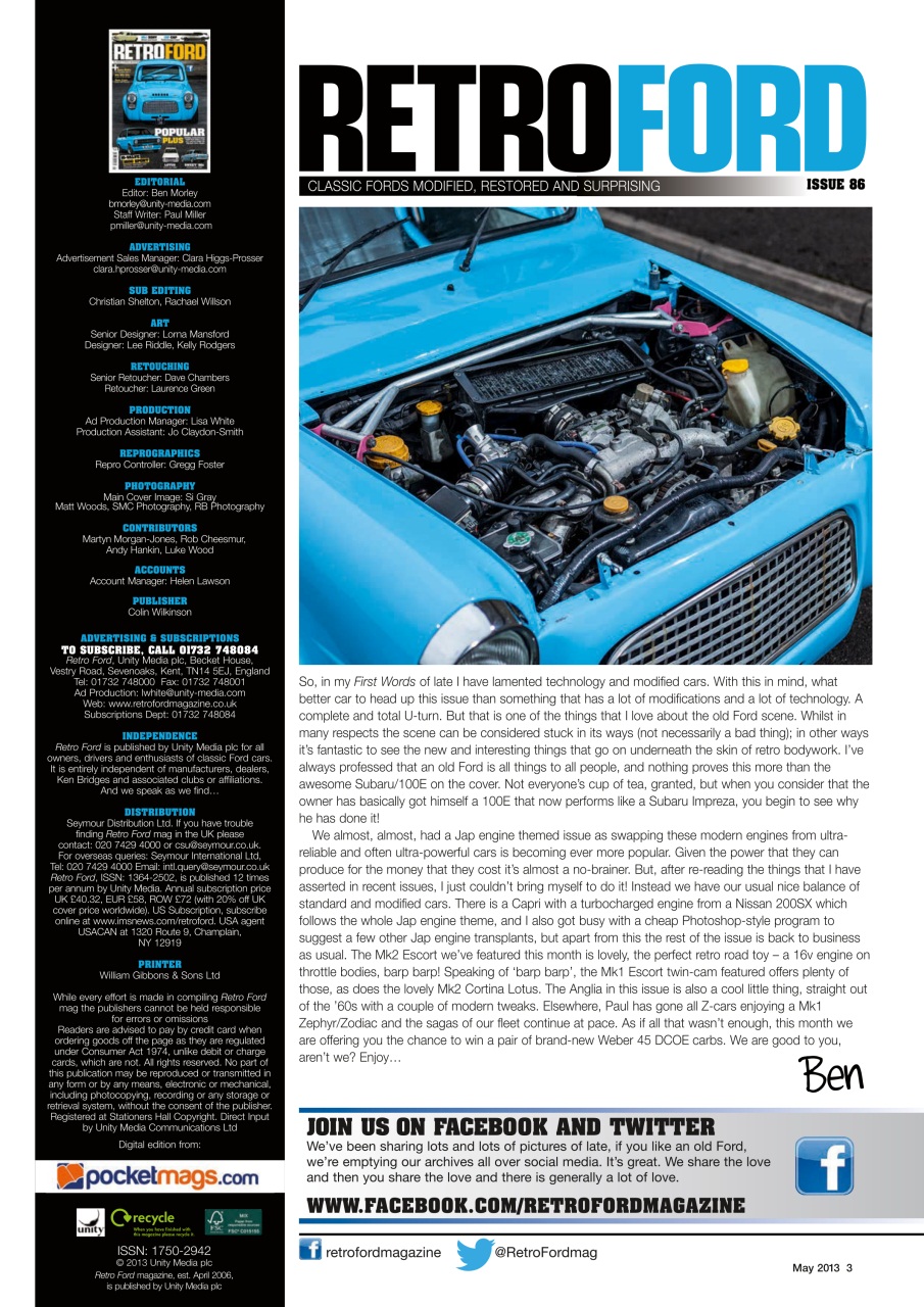 Retro Ford Preview Pages