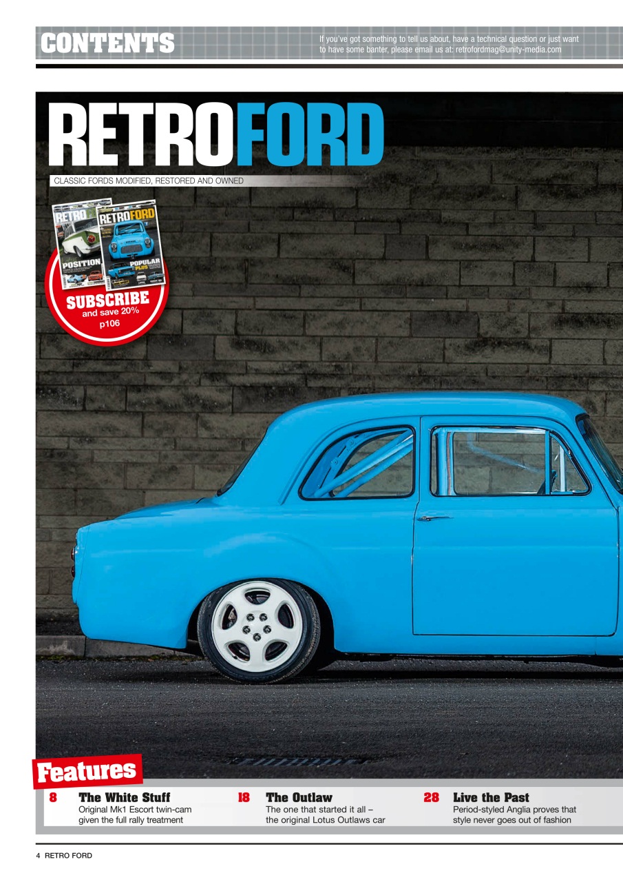 Retro Ford Preview Pages