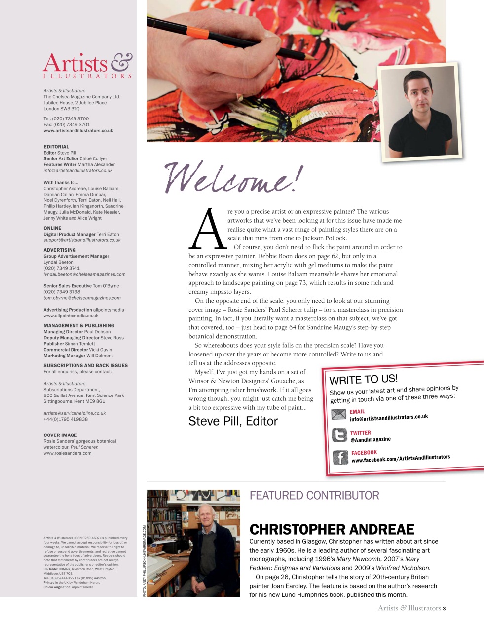 Artists & Illustrators Preview Pages