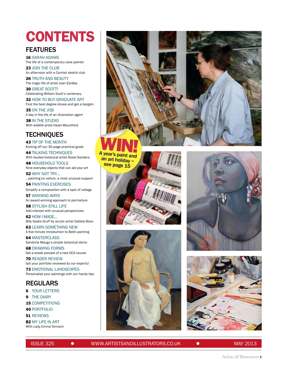 Artists & Illustrators Preview Pages
